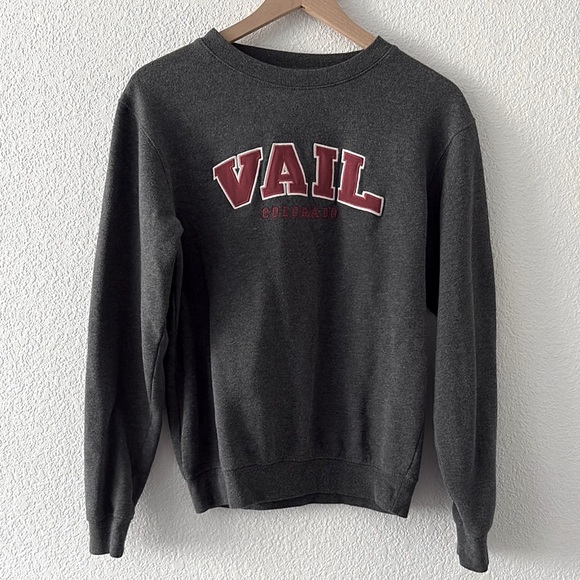 Vail Colorado Gray Sweater - S - Picture 1 of 6